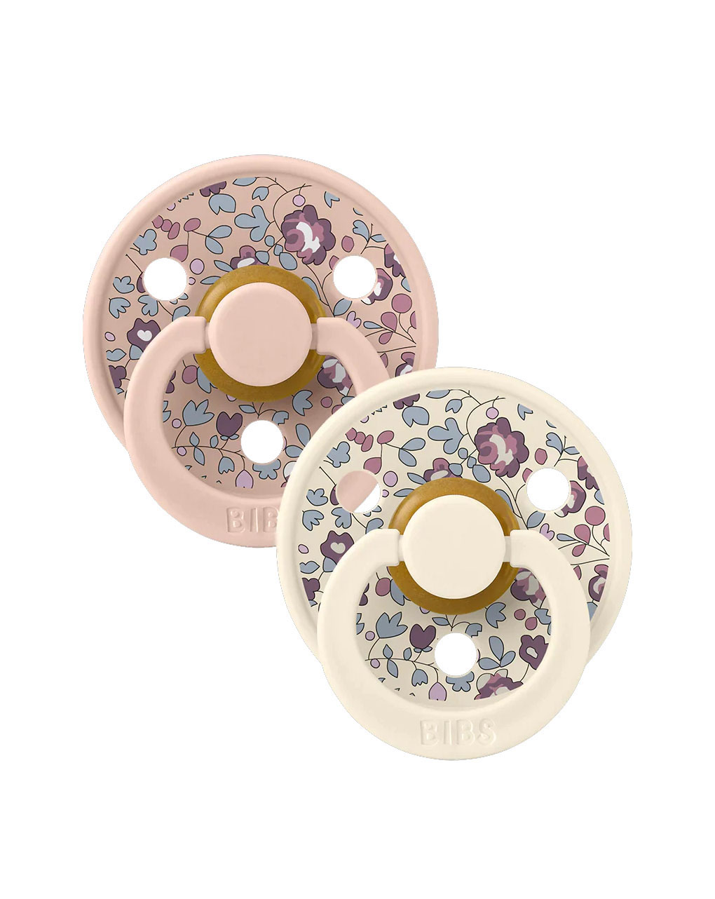 Bibs πιπίλες καουτσούκ liberty colour eloise/blushmix  6+m σετ 2 τεμ. - BIBS