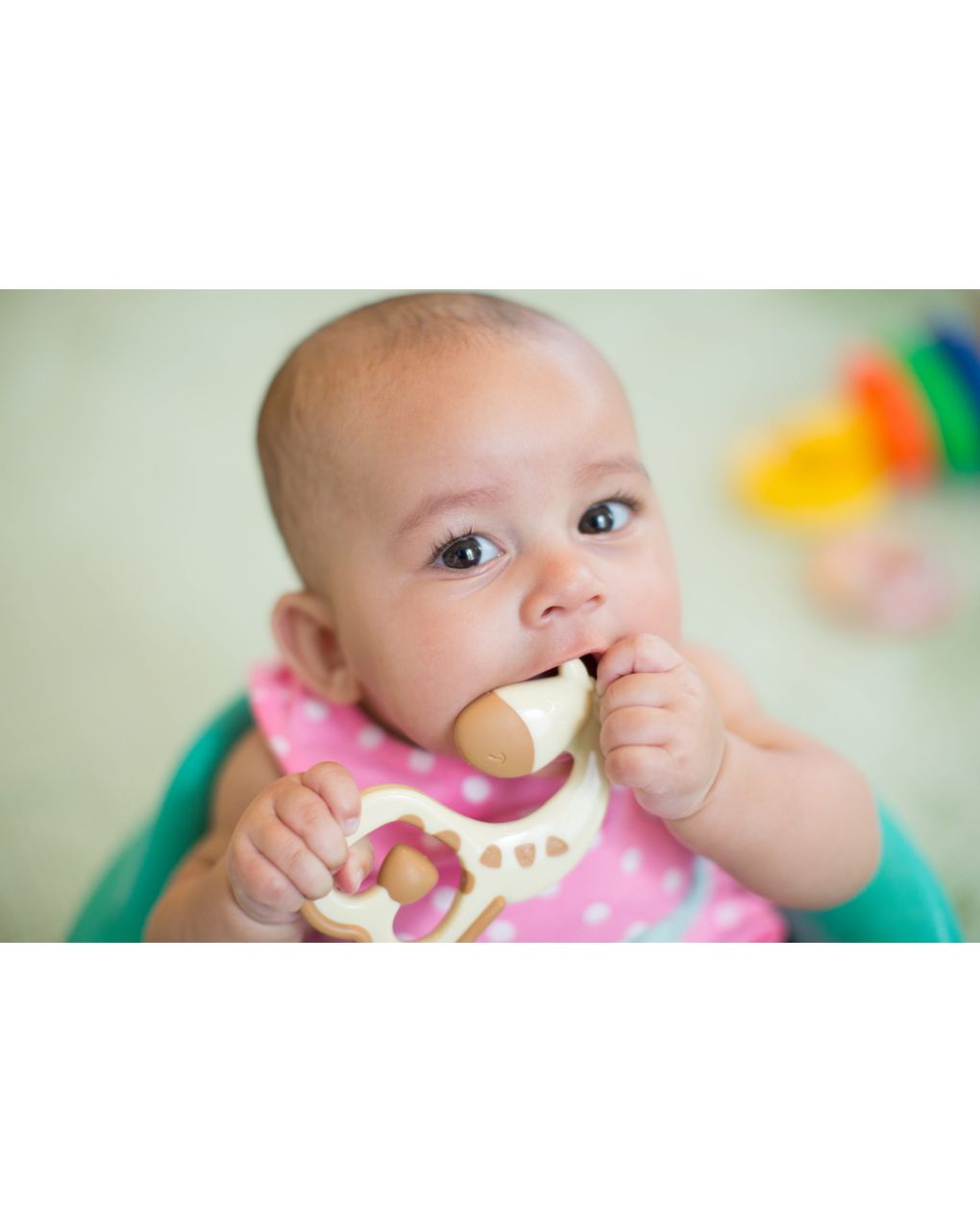 Dr. brown's μασητικό οδοντοφυΐας "καμηλοπάρδαλη" 3 m+ - Dr Browns