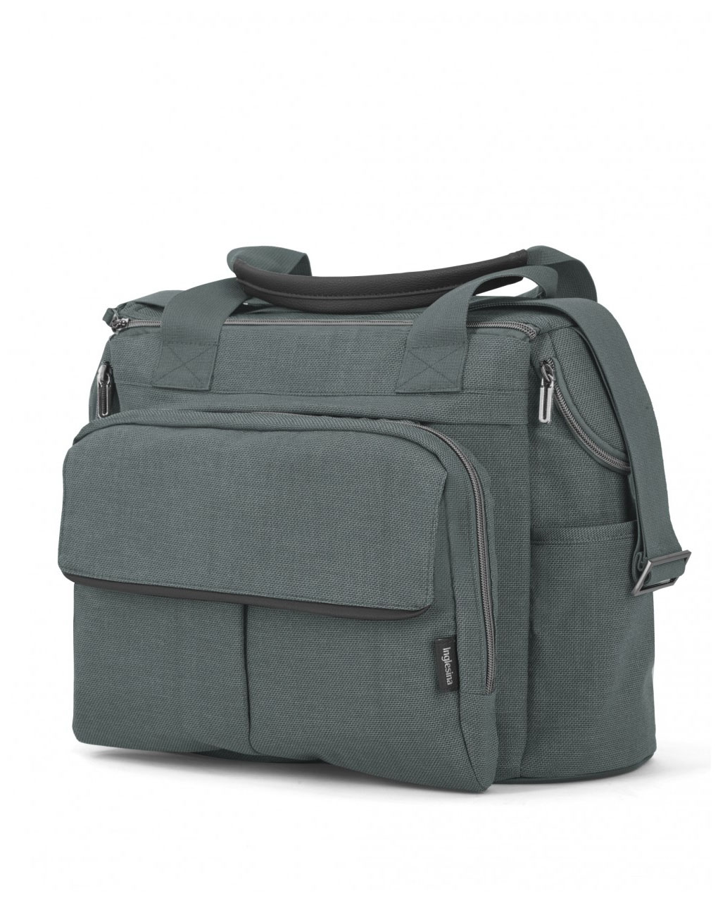 Inglesina τσάντα-αλλαξιέρα ώμου/χειρός aptica dual bag emerald green