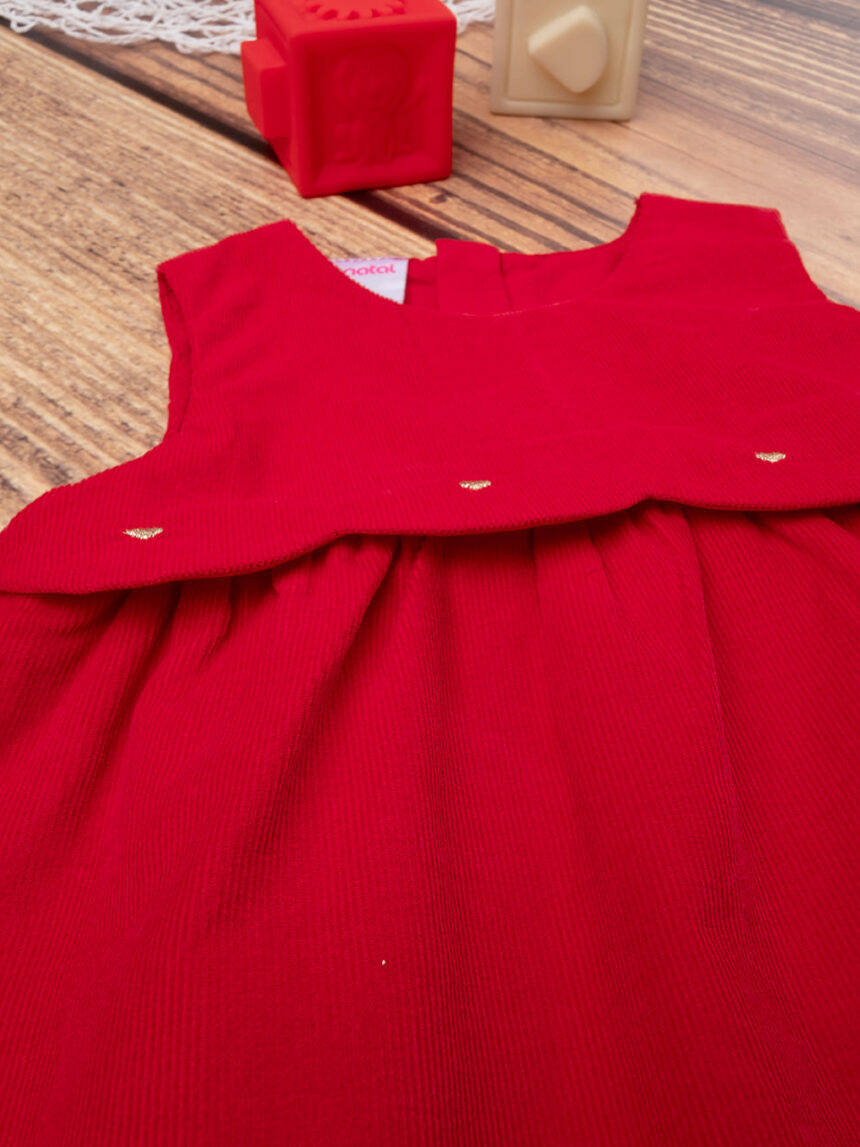 βρεφικό σετ κορμάκι και φόρεμα classic για κορίτσι - Prénatal