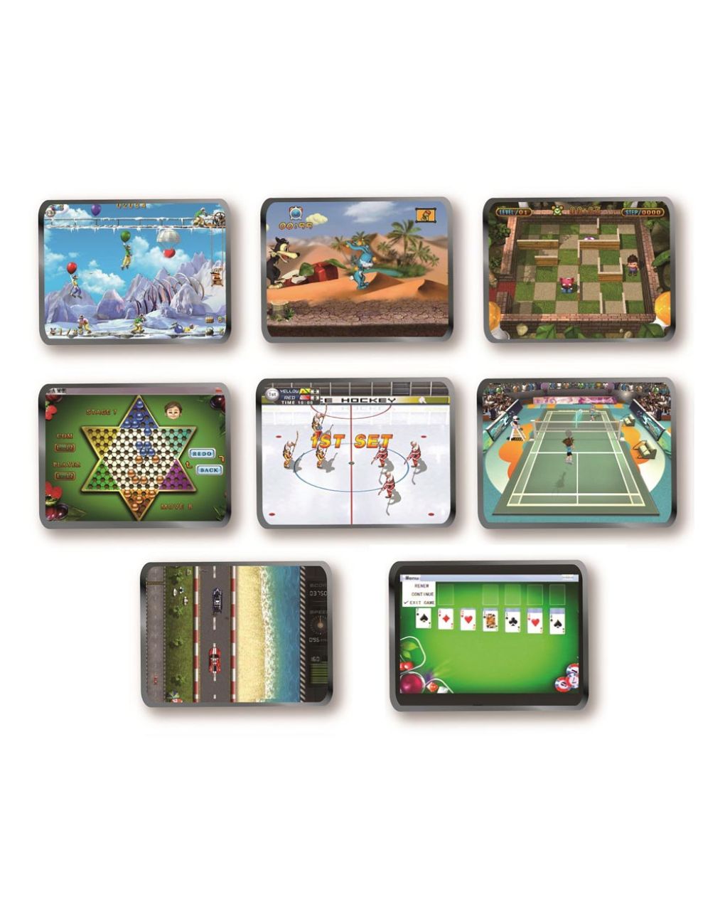 Lexibook tv console plug n' play motion - 2 wireless controllers 221 games 25.jg7425 - LEXIBOOK