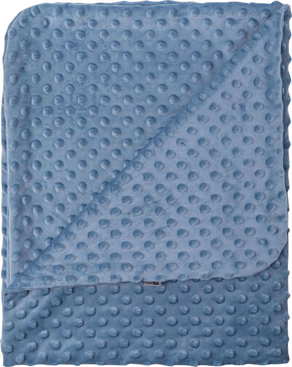 Bubaba κουβέρτα λίκνου minky μπλε 75x90 cm 40840 - BUBABA