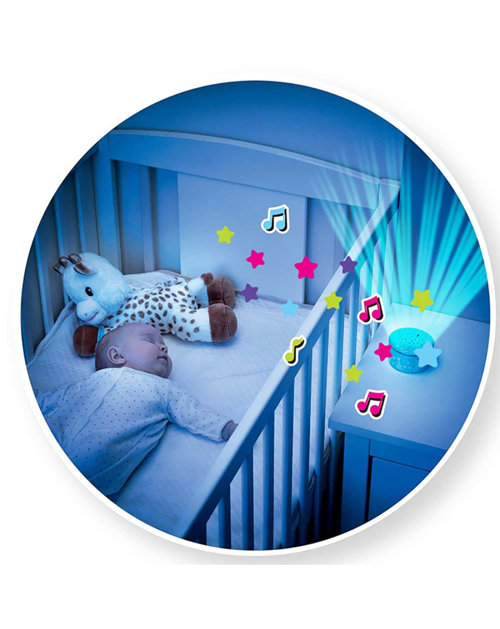 Sophie la girafe προτζέκτορας με φωτισμό και ήχους για νανούρισμα s850739 - SOPHIE LA GIRAFE