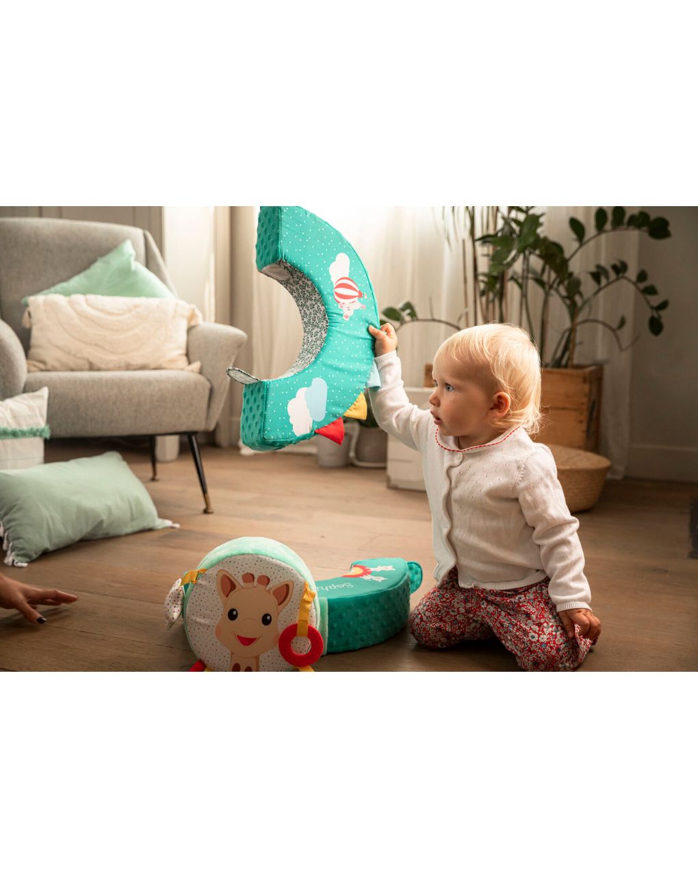 Sophie la girafe σπονδυλωτός τροχός κινητικών δεξιοτήτων s240129 - SOPHIE LA GIRAFE