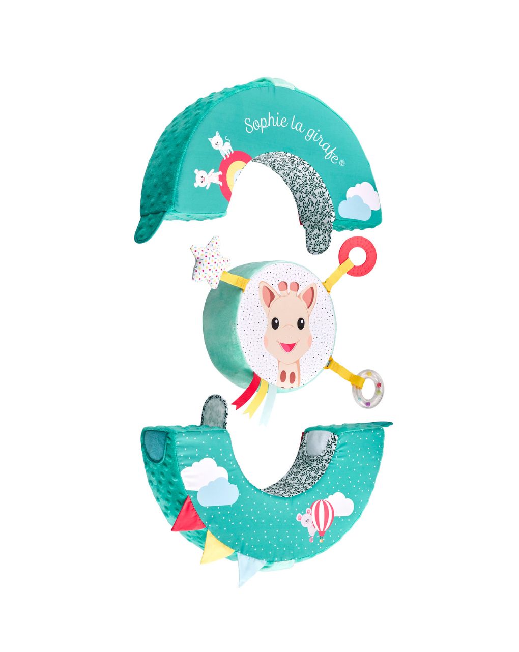 Sophie la girafe σπονδυλωτός τροχός κινητικών δεξιοτήτων s240129 - SOPHIE LA GIRAFE