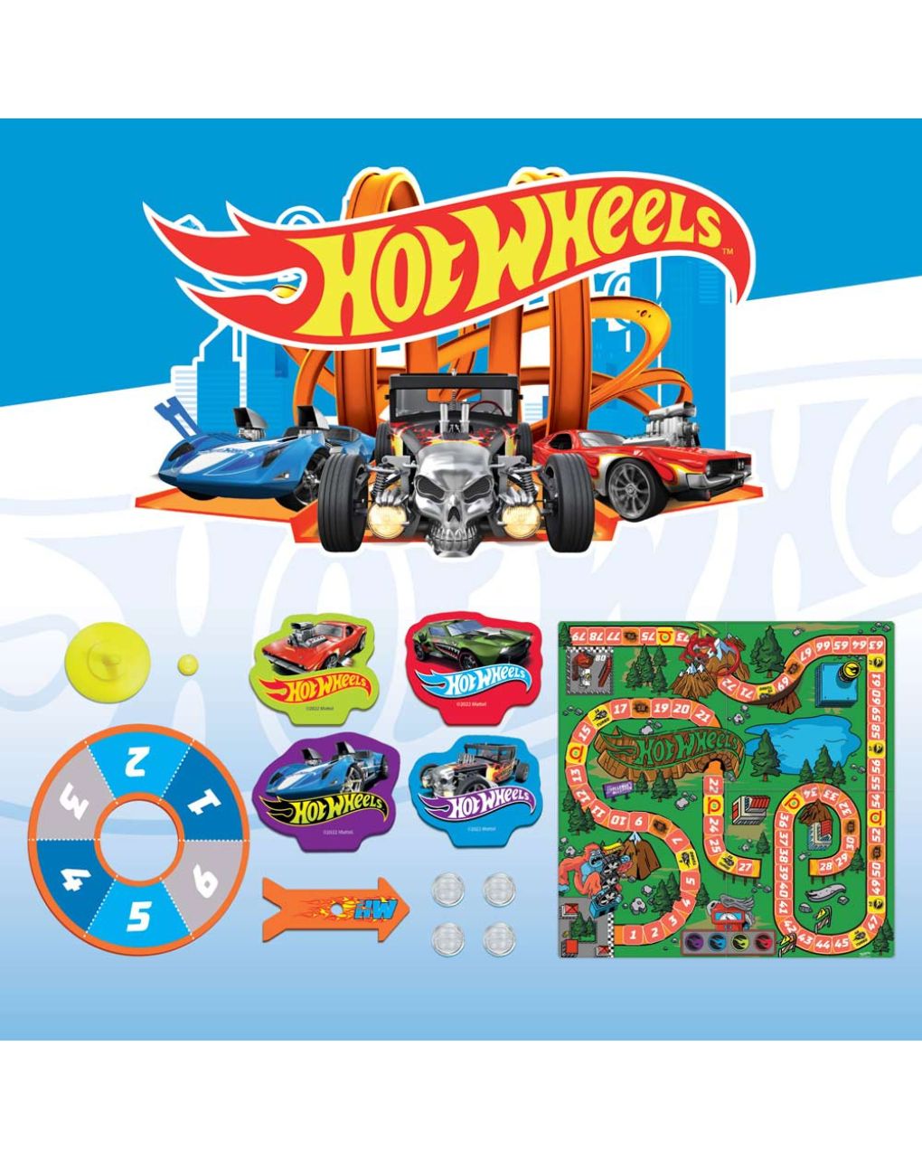 Lisciani hot wheels speed race game 20.92154 - Lisciani