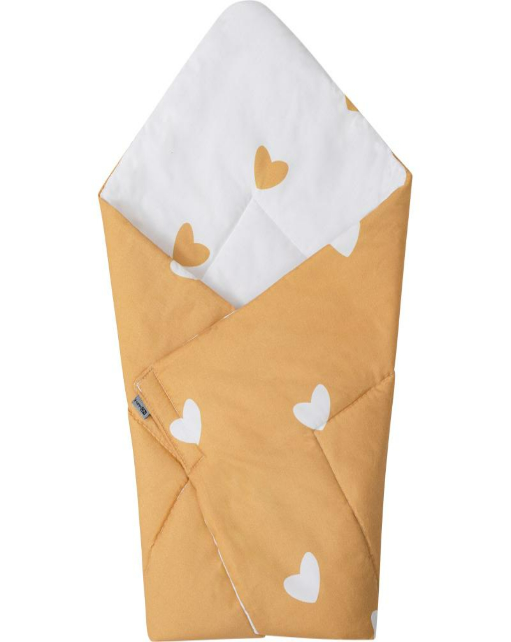 Bubaba κουβέρτα και κάλυμμα μεταφοράς yellow hearts 80067