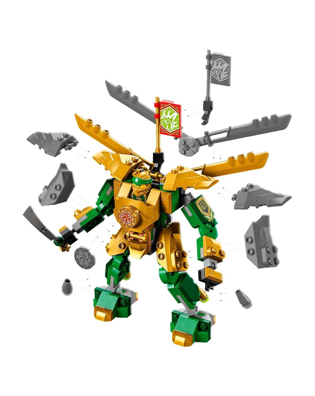 Lego ninjago lloyd’s mech battle evo 71781 - Lego, Lego Ninjago