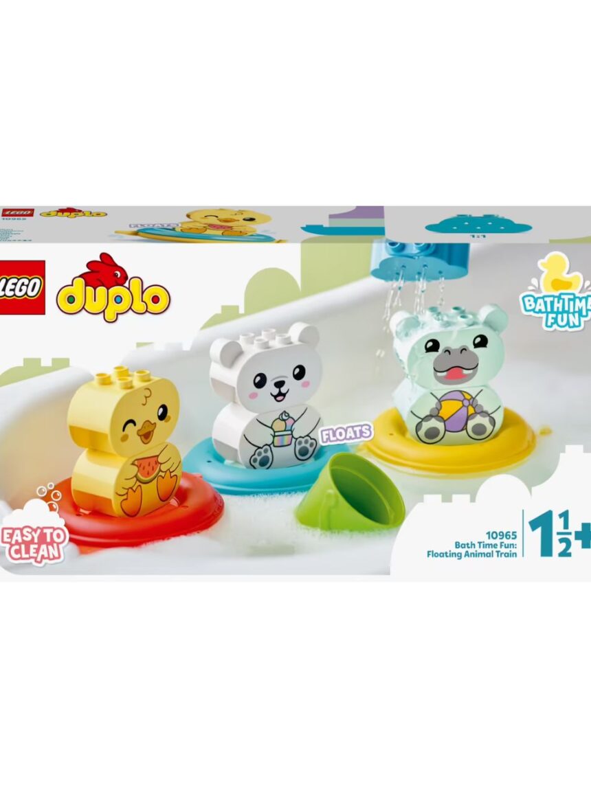 Lego  duplo my first διασκέδαση στο μπάνιο: τρένο ζώων που επιπλέει 10965 - LEGO DUPLO