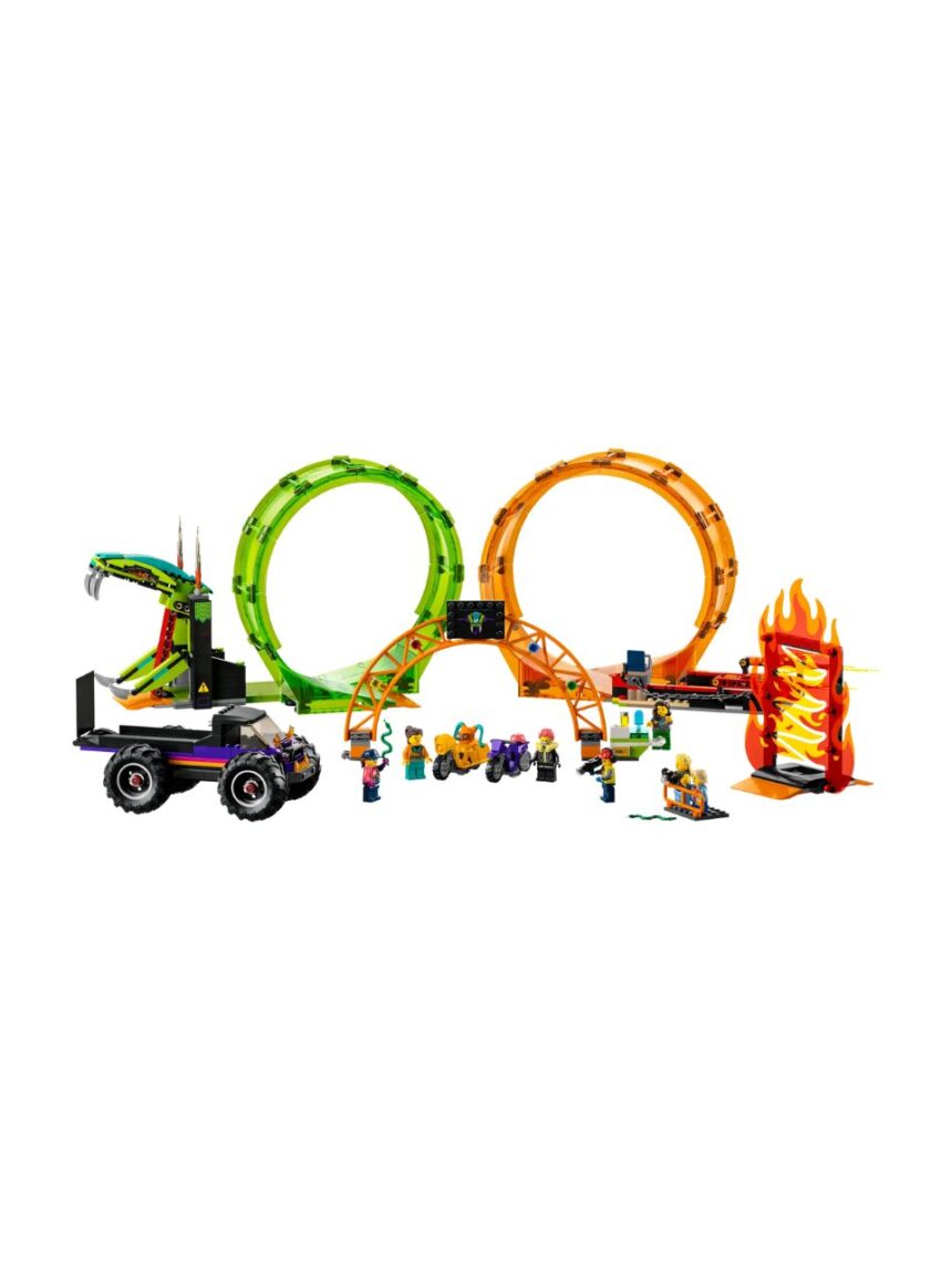 Lego city stuntz ακροβατική πίστα με δύο λουπ 60339 - Lego, Lego City