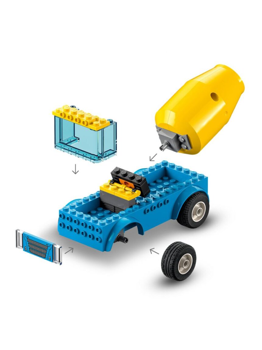 Lego city great vehicles μπετονιέρα 60325 - Lego, Lego City