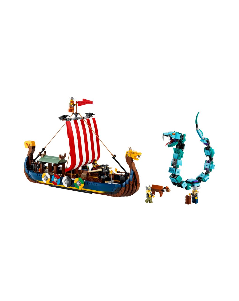 Lego creator 3in1 viking ship & the midgard serpent 31132 - Lego, Lego Creator