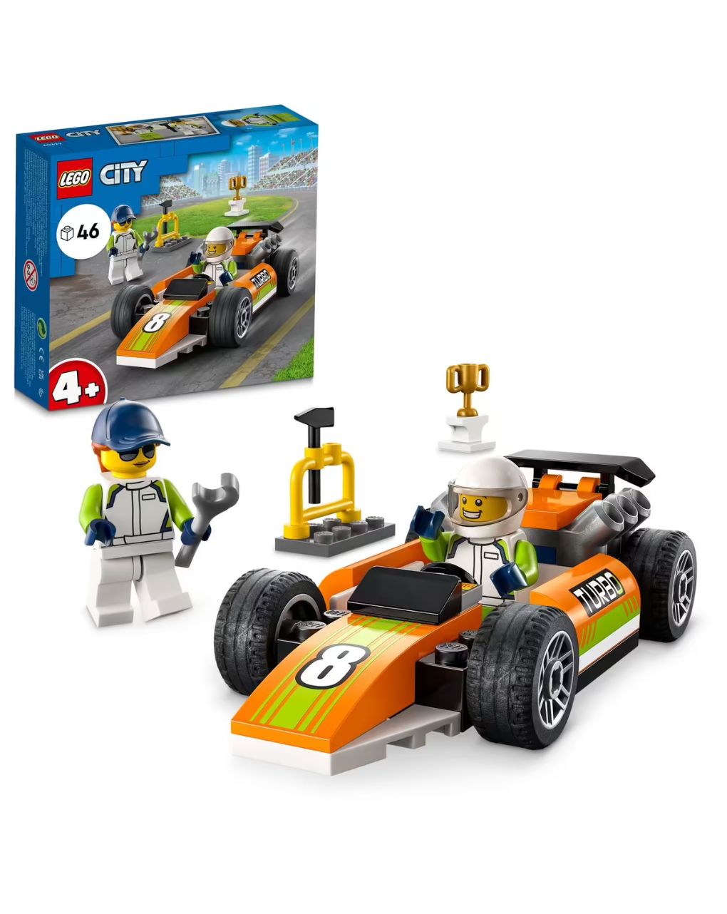 Lego  city great vehicles αγωνιστικό αυτοκίνητο 60322