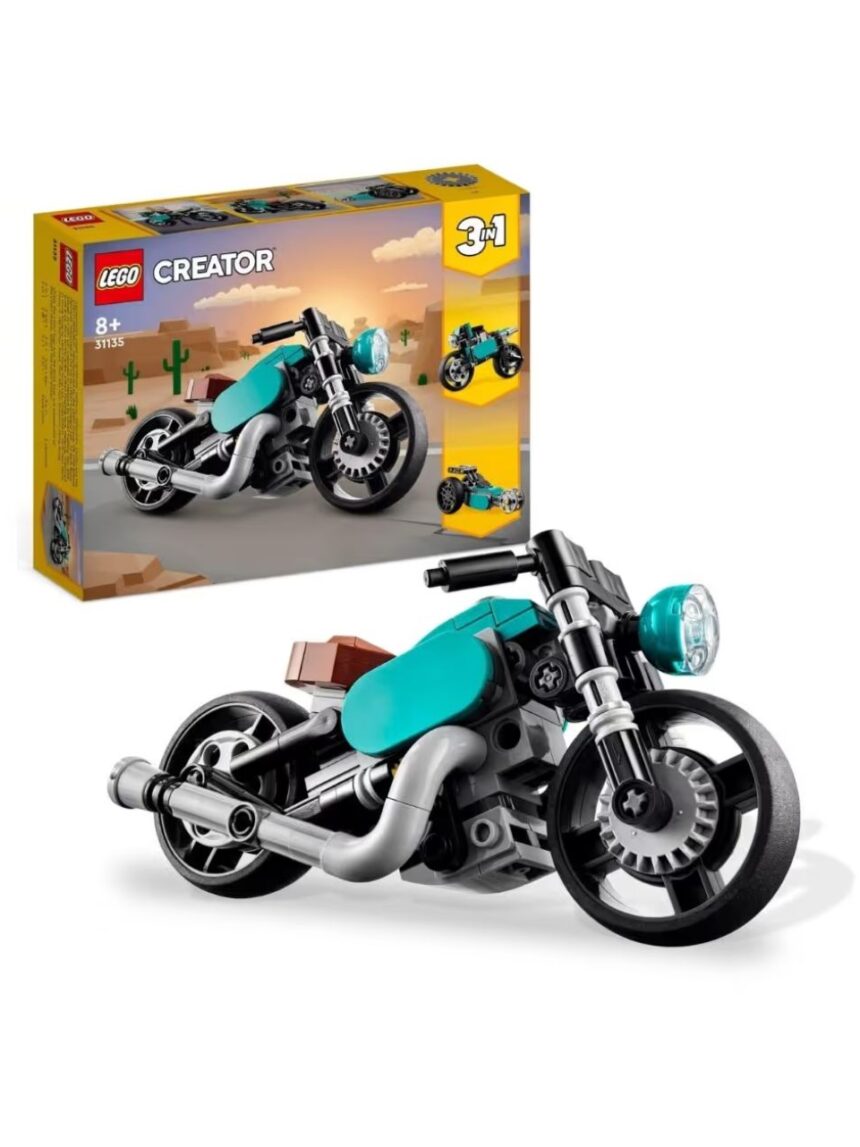Lego creator 3in1 vintage motorcycle 31135 - Lego, Lego Creator