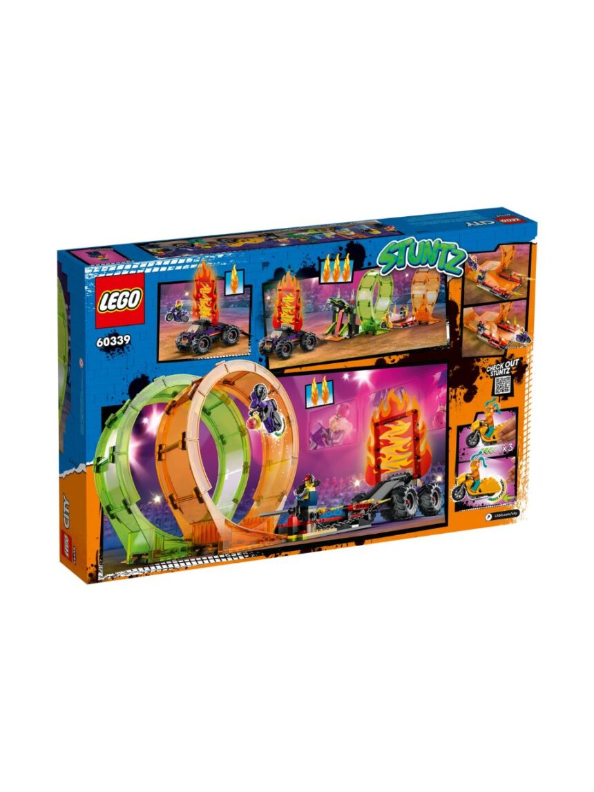 Lego city stuntz ακροβατική πίστα με δύο λουπ 60339 - Lego, Lego City