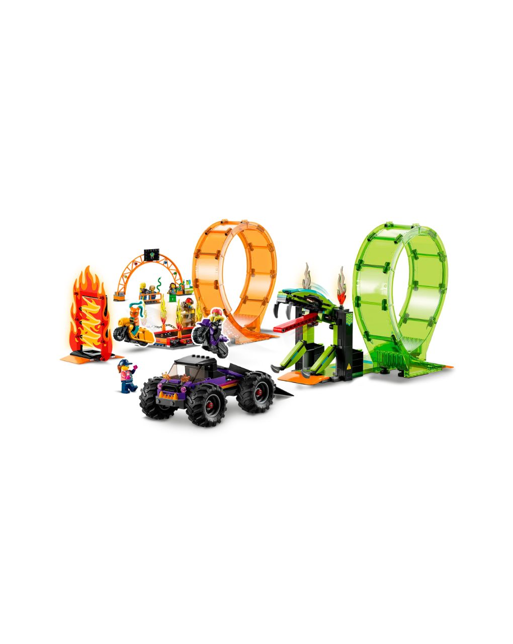 Lego city stuntz ακροβατική πίστα με δύο λουπ 60339 - Lego, Lego City