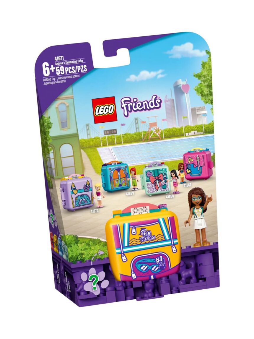 Lego friends friends andreas swimming cube 41671 - Lego, Lego Friends