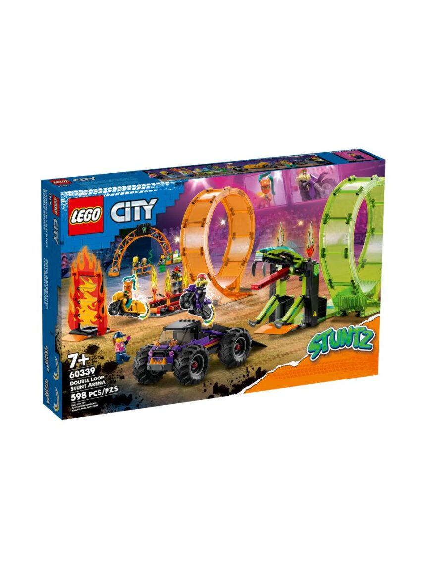Lego city stuntz ακροβατική πίστα με δύο λουπ 60339 - Lego, Lego City