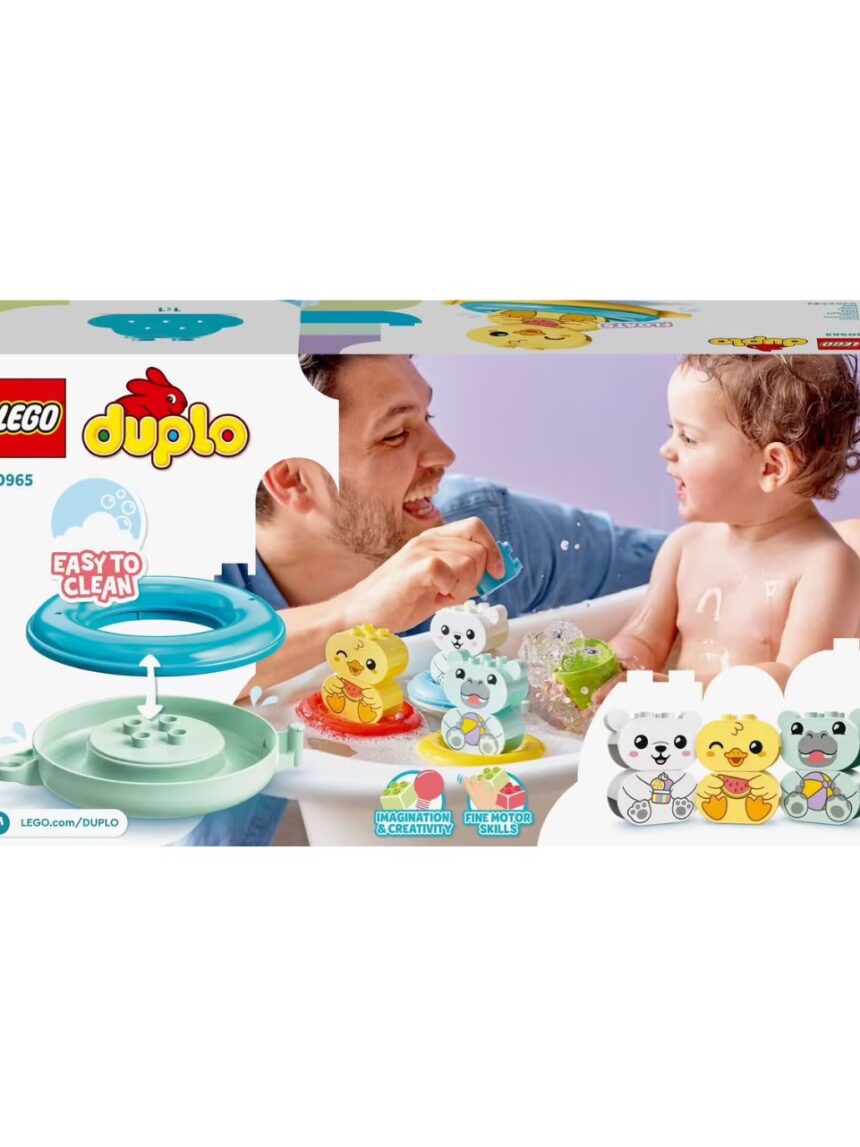 Lego  duplo my first διασκέδαση στο μπάνιο: τρένο ζώων που επιπλέει 10965 - LEGO DUPLO