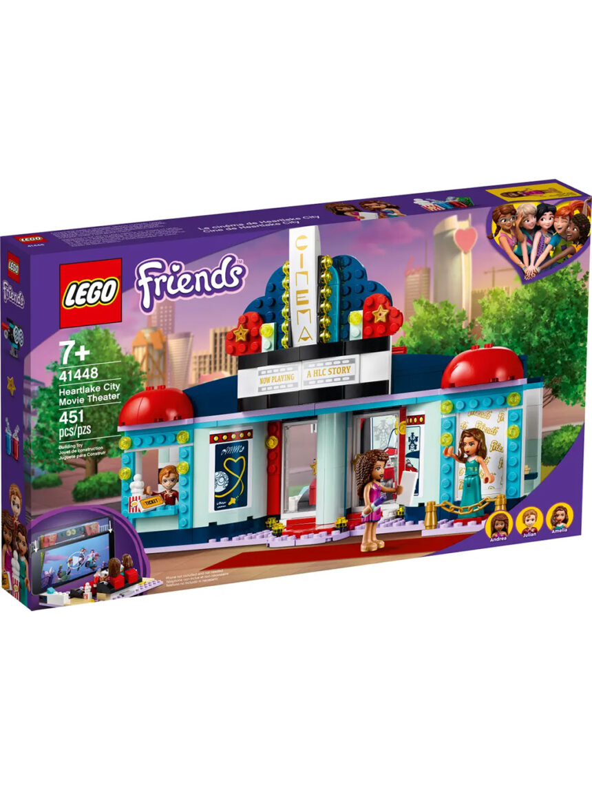 Lego  friends κινηματογράφος της χάρτλεϊκ σίτυ 41448 - Lego, Lego Friends