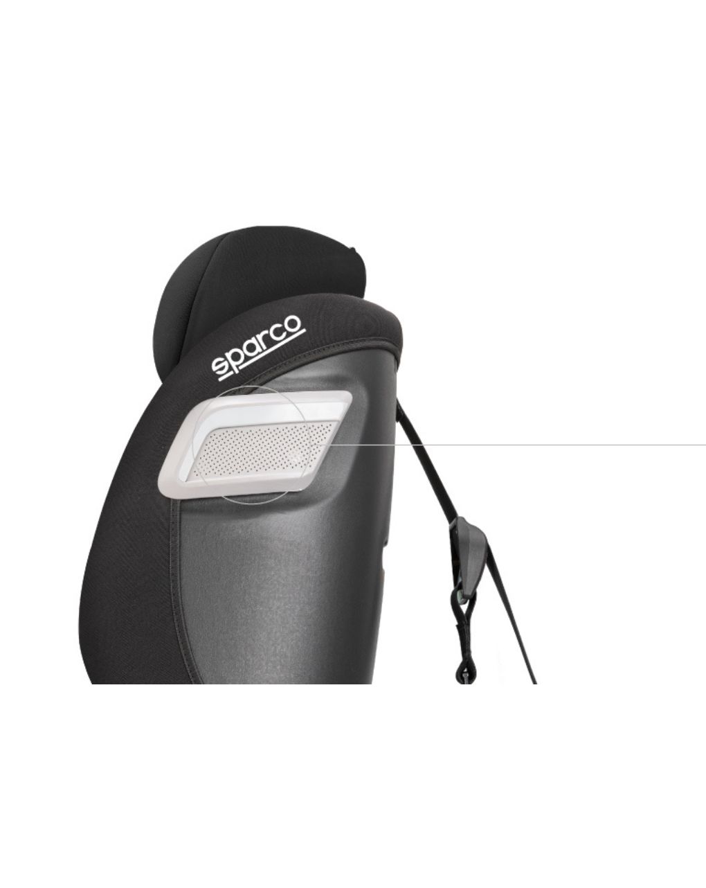 Sparco κάθισμα αυτοκινήτου i-size (76-150cm) grey sk5000i_gr - SPARCO