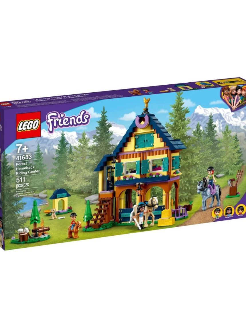 Lego friends κέντρο ιππασίας του δάσους  41683 - Lego, Lego Friends