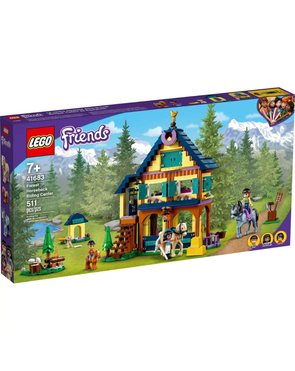 Lego friends κέντρο ιππασίας του δάσους  41683 - Lego, Lego Friends