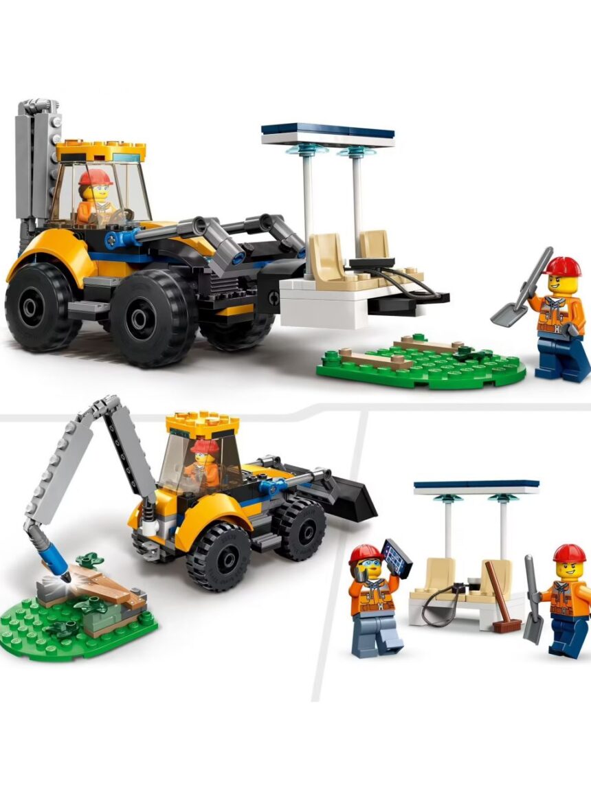 Lego city great vehicles construction digger 60385 - Lego, Lego City, Lego City Great Vehicles