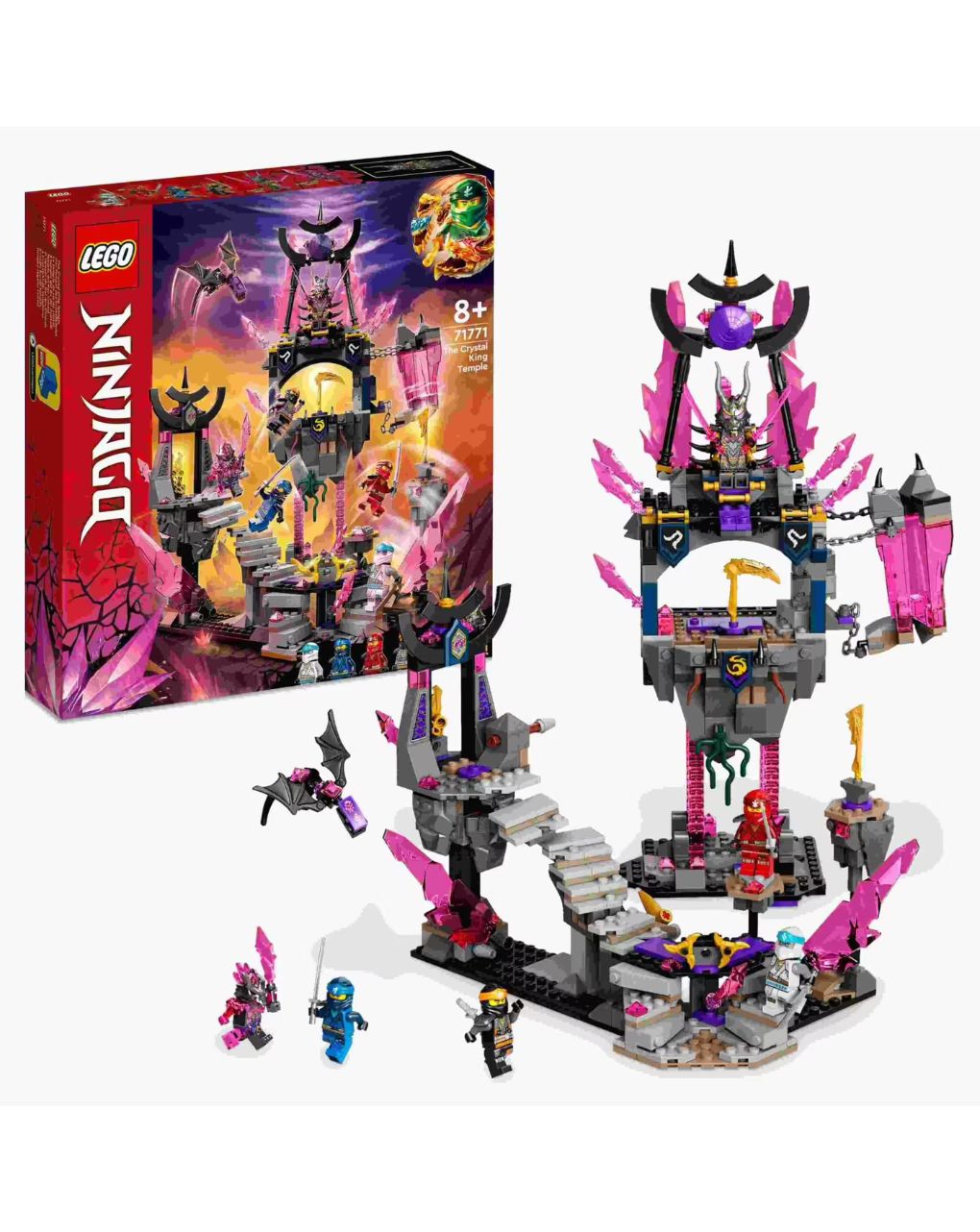 Lego ninjago ο ναός του βασιλιά των κρυστάλλων 71771