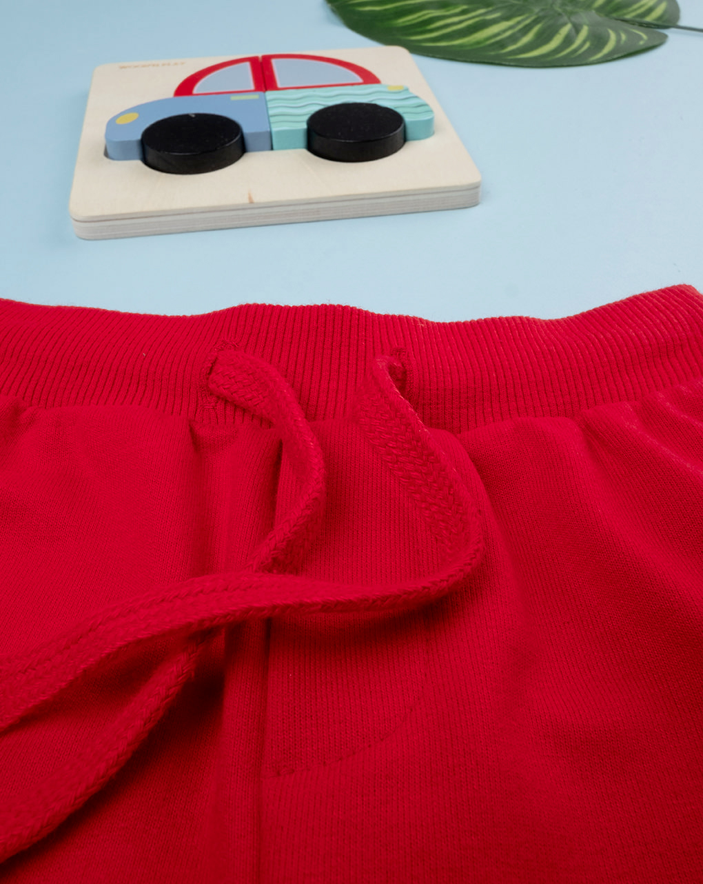 βρεφικό παντελόνι φόρμας κόκκινο για αγόρι - Prénatal