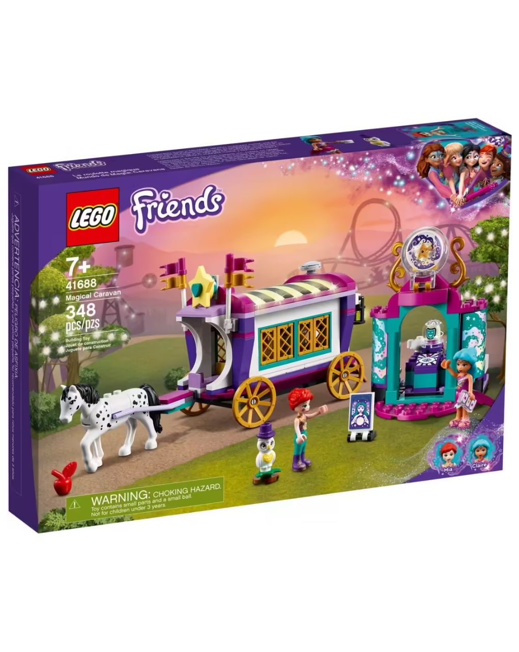Lego friends μαγικό τροχόσπιτο  41688