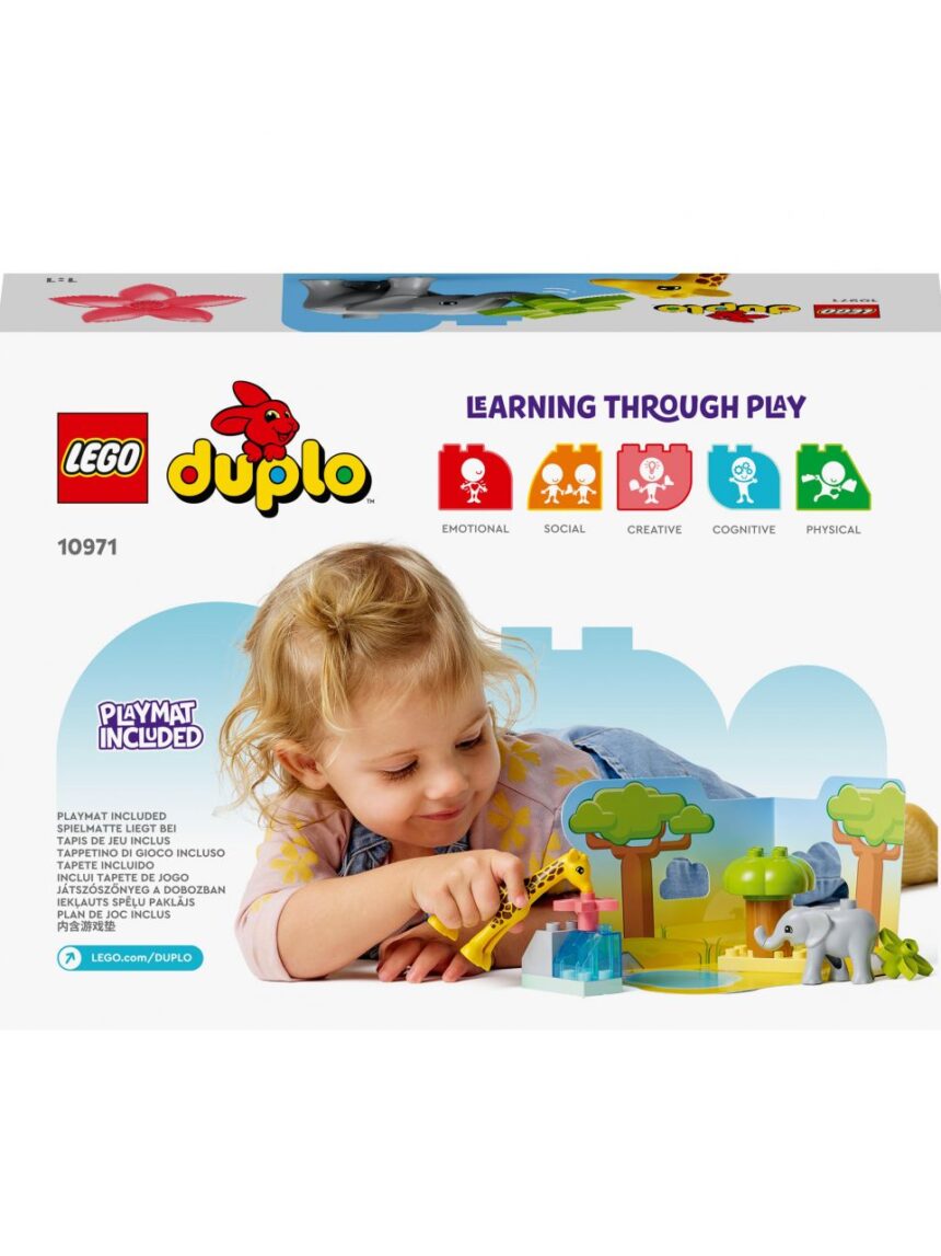 Lego duplo άγρια ζώα της αφρικής με playmat 10971 - LEGO DUPLO