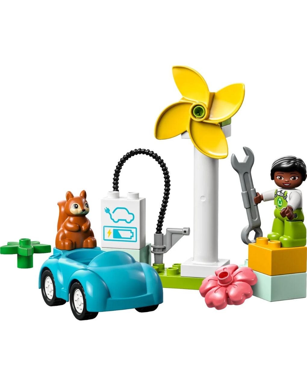 Lego duplo ανεμογεννήτρια και ηλεκτρικό αυτοκίνητο 10985 - LEGO DUPLO