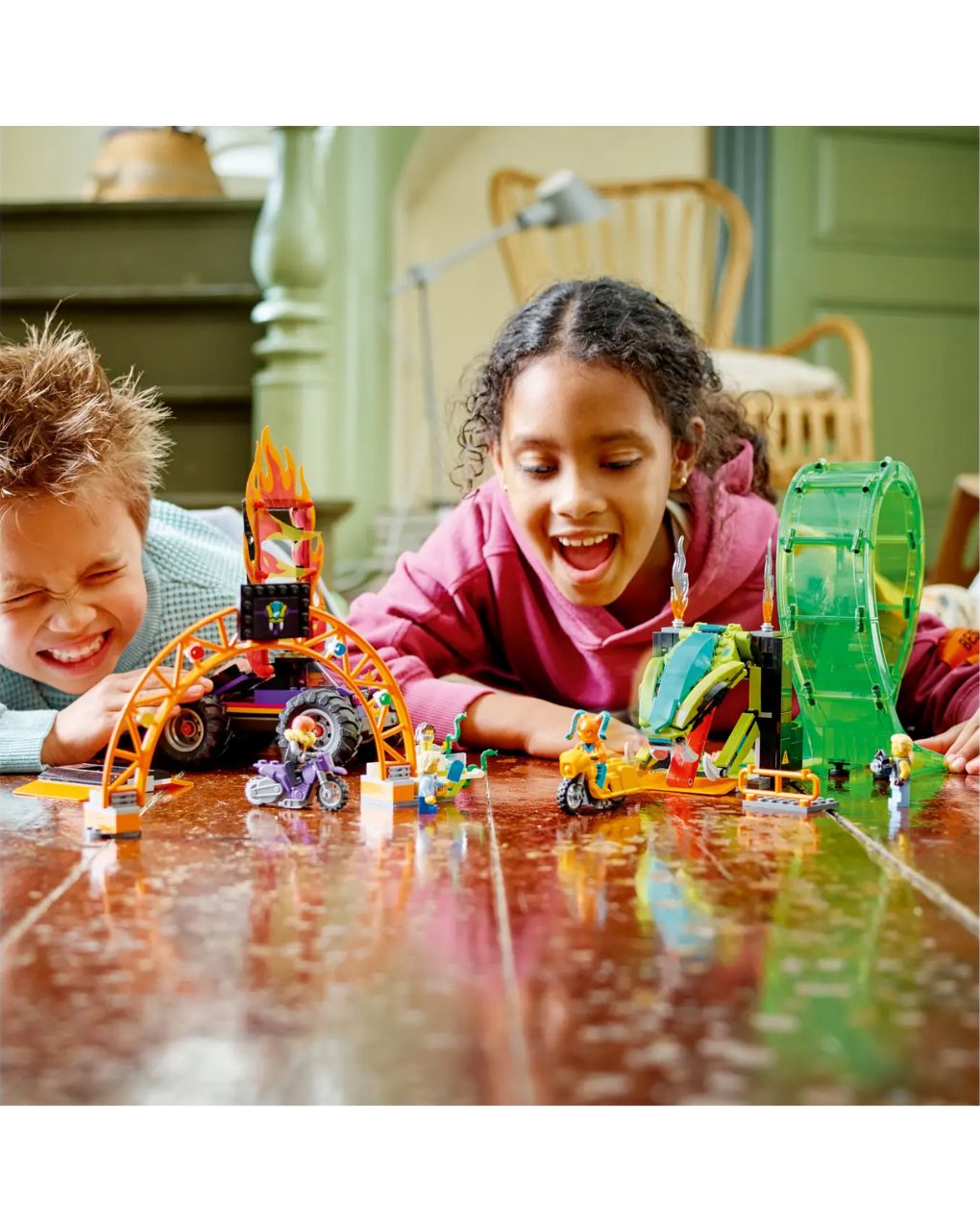 Lego city stuntz ακροβατική πίστα με δύο λουπ 60339 - Lego, Lego City