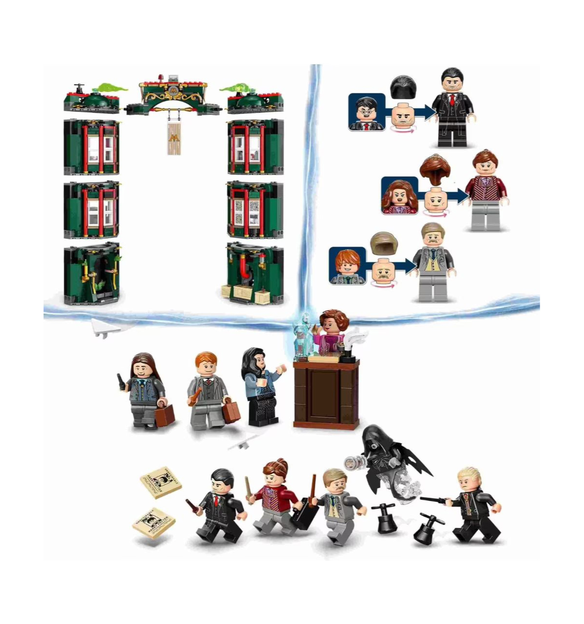 Lego harry potter το υπουργείο μαγείας 76403 - Lego