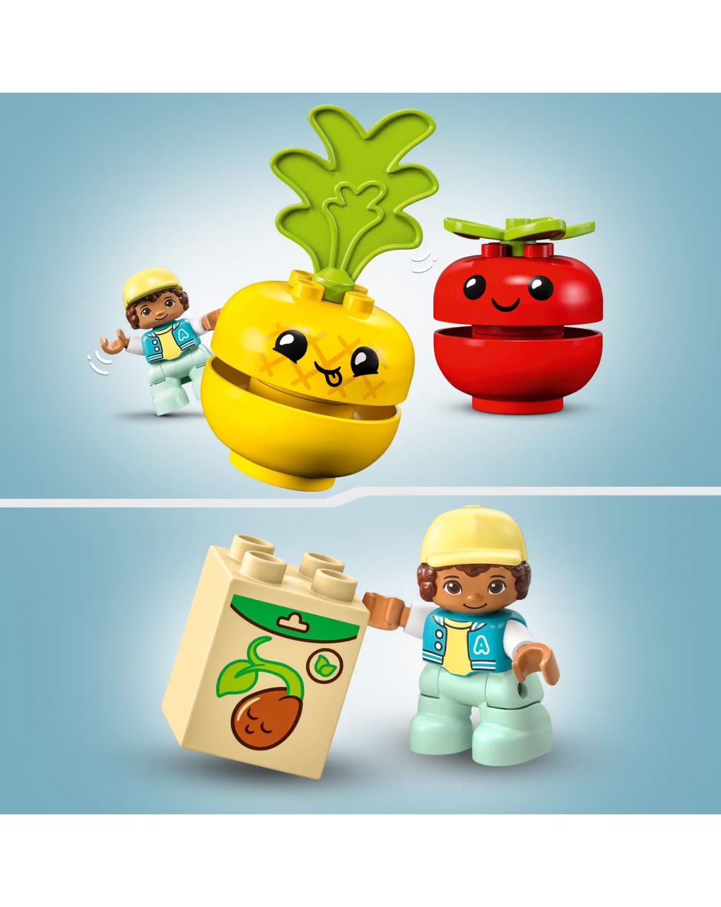 Lego duplo τρακτέρ φρούτων και λαχανικών 10982 - LEGO DUPLO