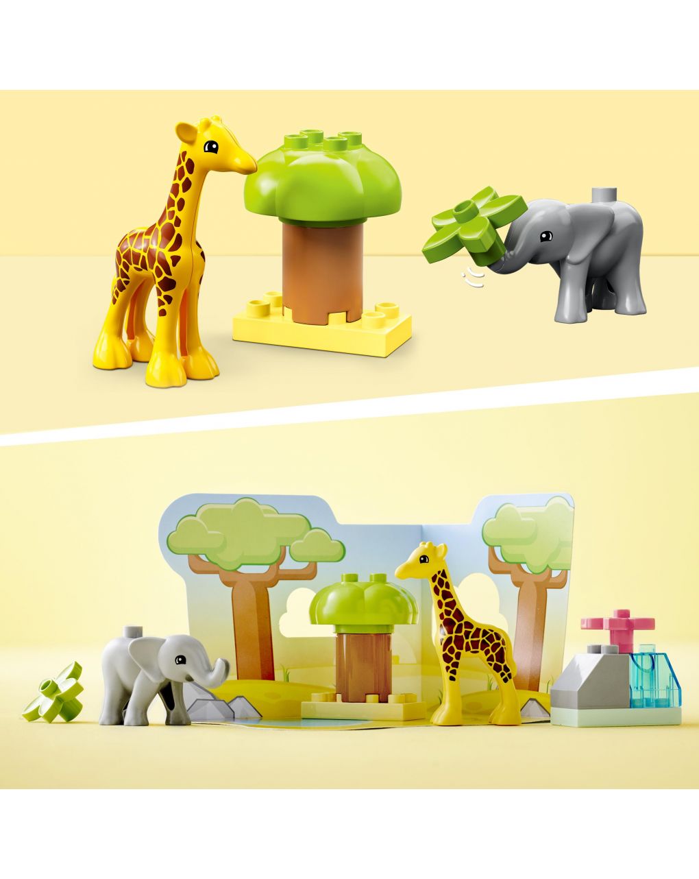 Lego duplo άγρια ζώα της αφρικής με playmat 10971 - LEGO DUPLO