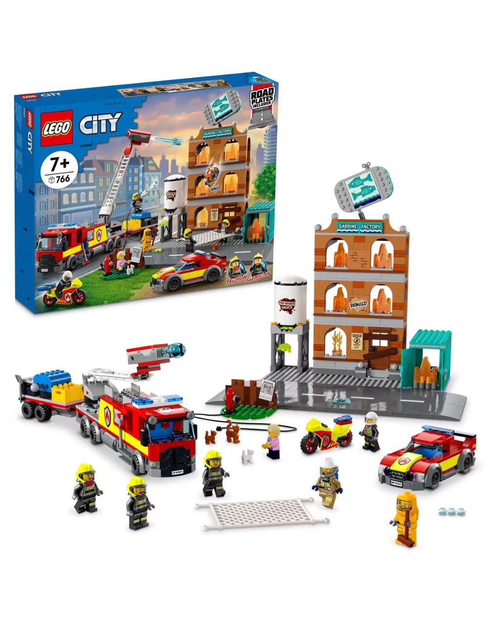 Lego  city fire πυροσβεστική 60321