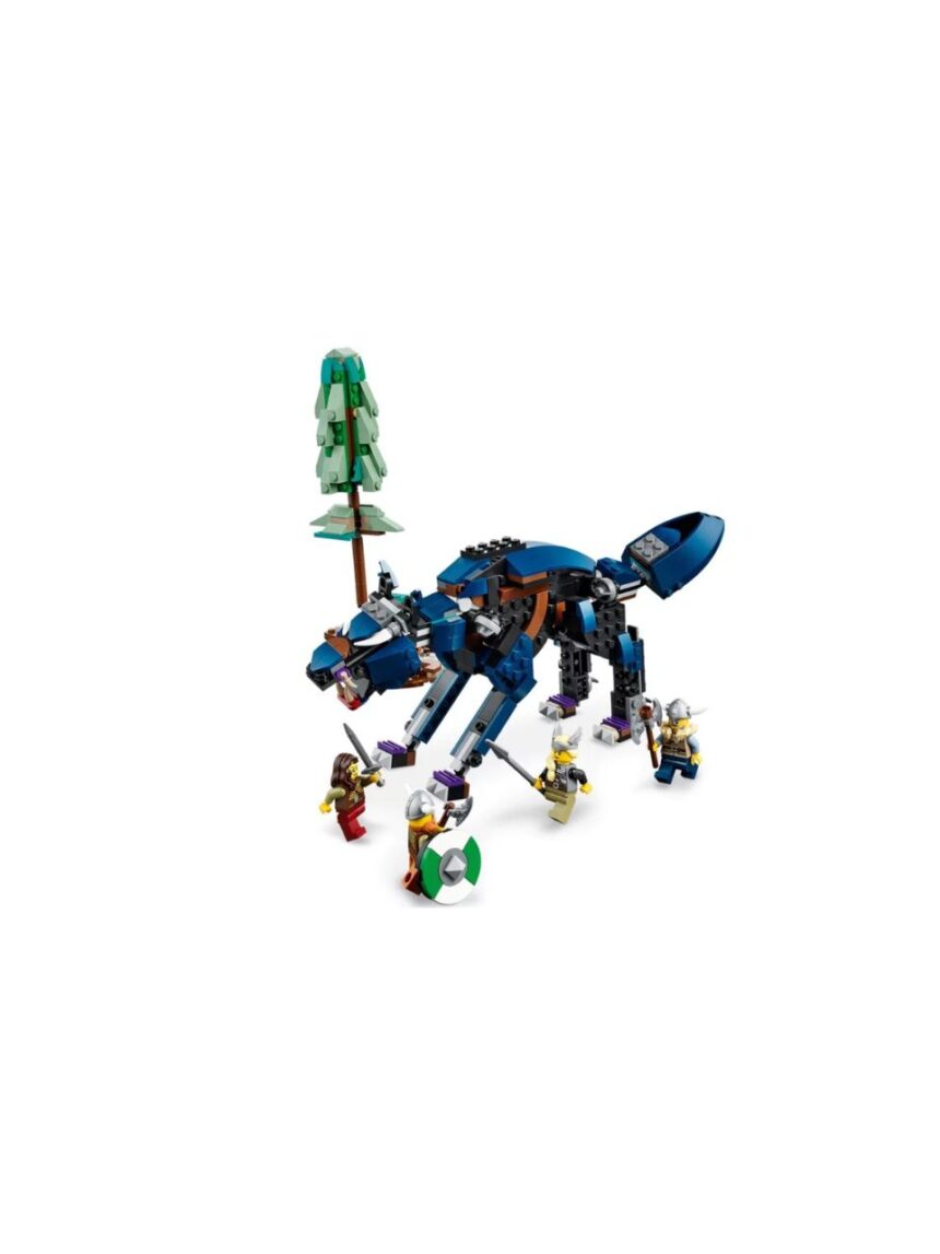 Lego creator πλοίο βίκινγκ και το ερπετό μίντγκαρντ 31132 - Lego, Lego Creator