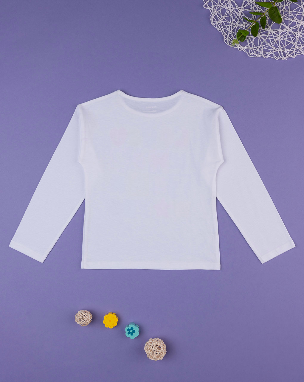 παιδική μπλούζα λευκή love για κορίτσι - Prénatal