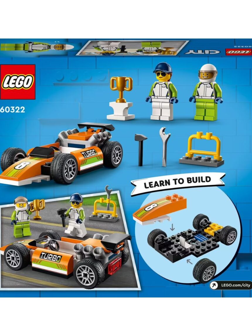 Lego  city great vehicles αγωνιστικό αυτοκίνητο 60322 - Lego, Lego City