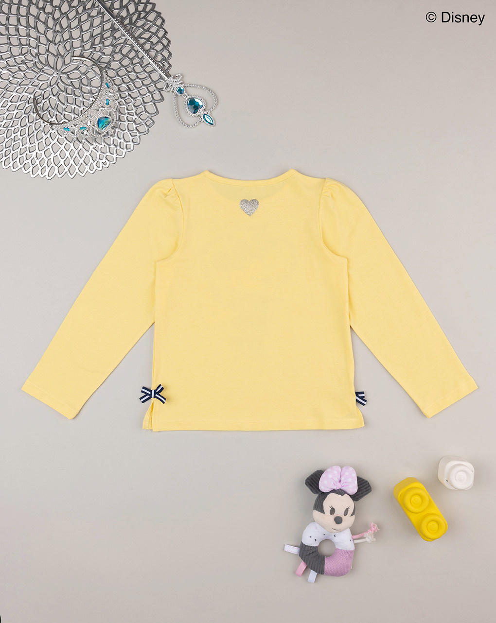 παιδική μπλούζα κίτρινη με τη minnie για κορίτσι - Prénatal