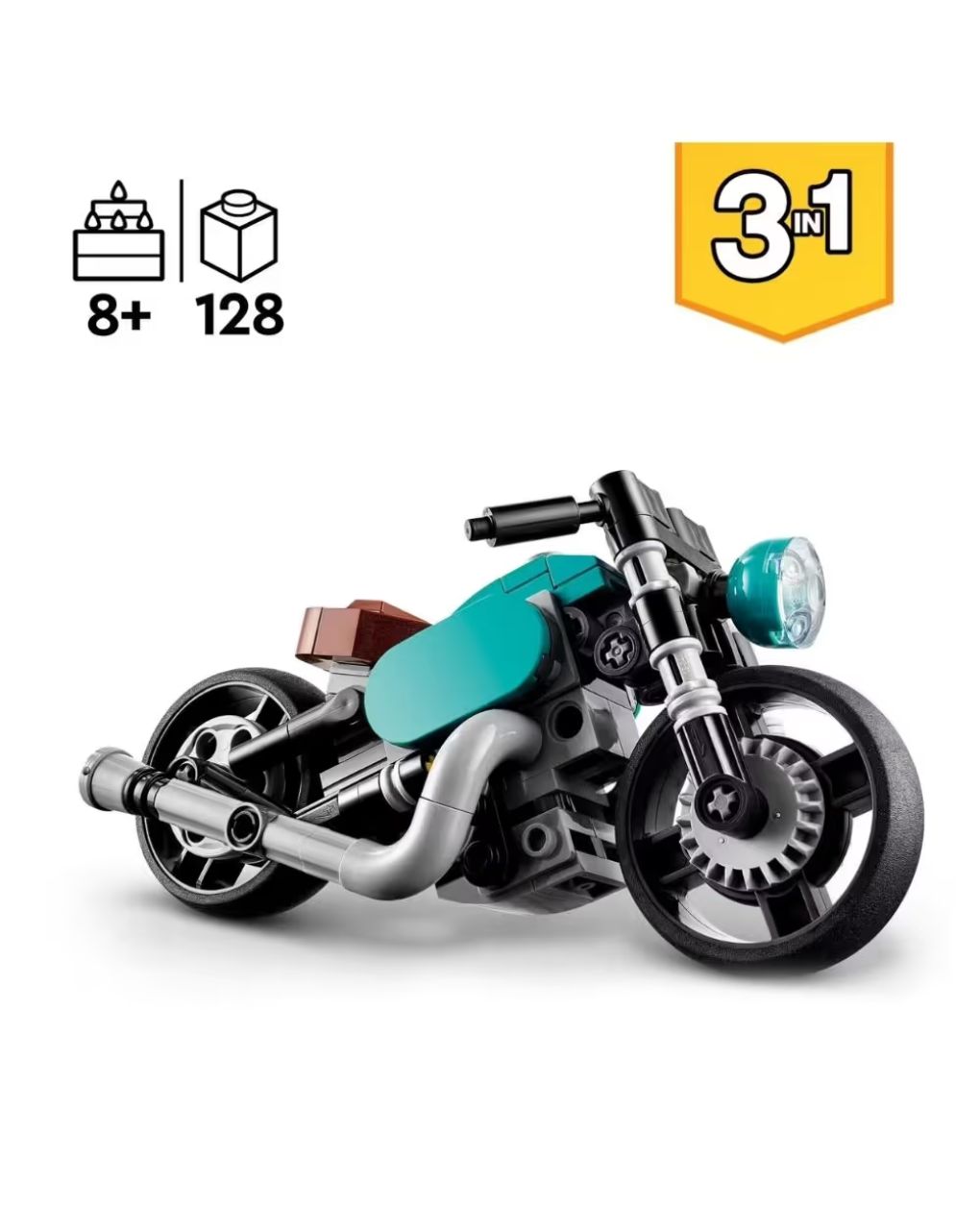 Lego creator 3in1 vintage motorcycle 31135 - Lego, Lego Creator