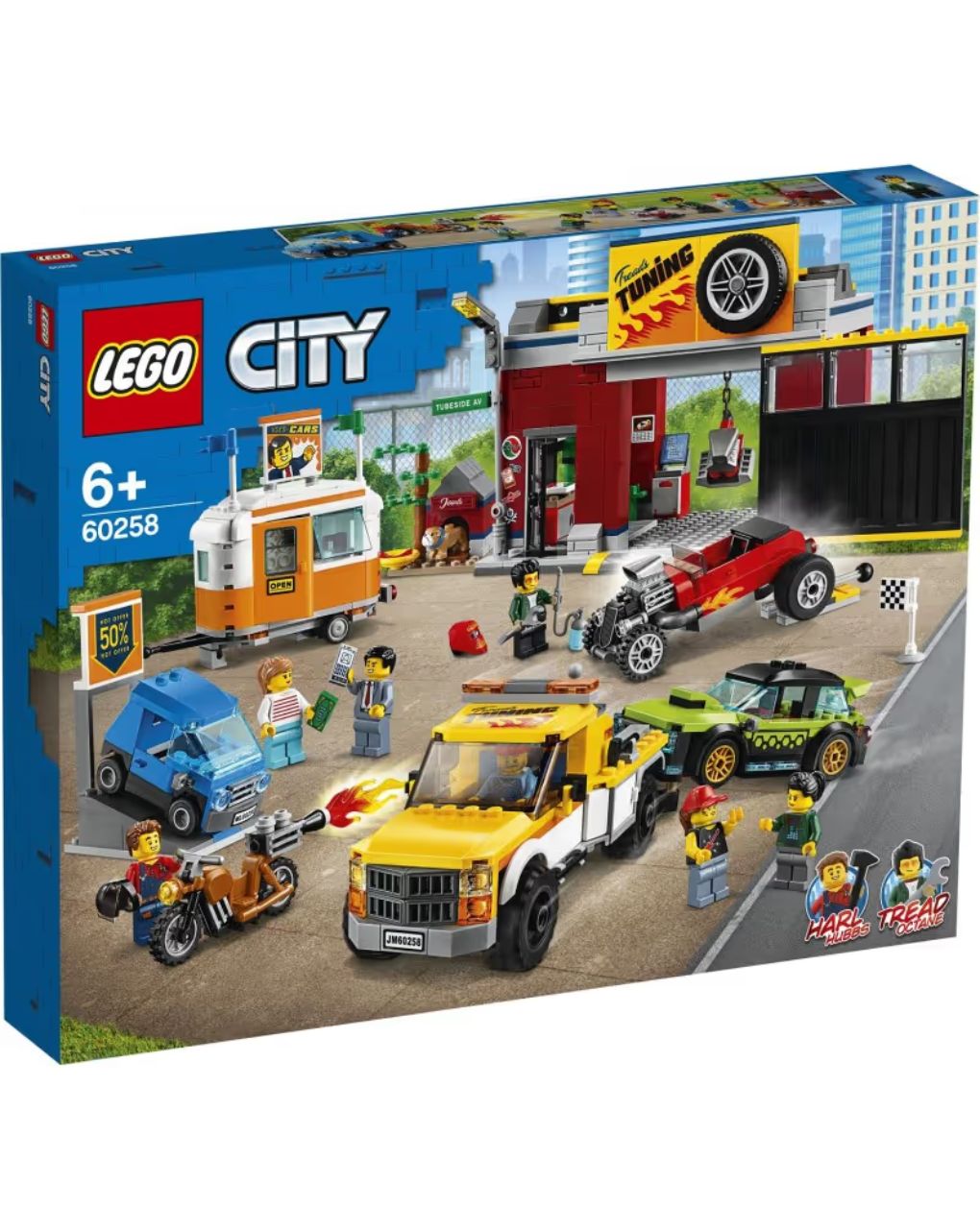 Lego city συνεργείο αυτοκινήτων 60258