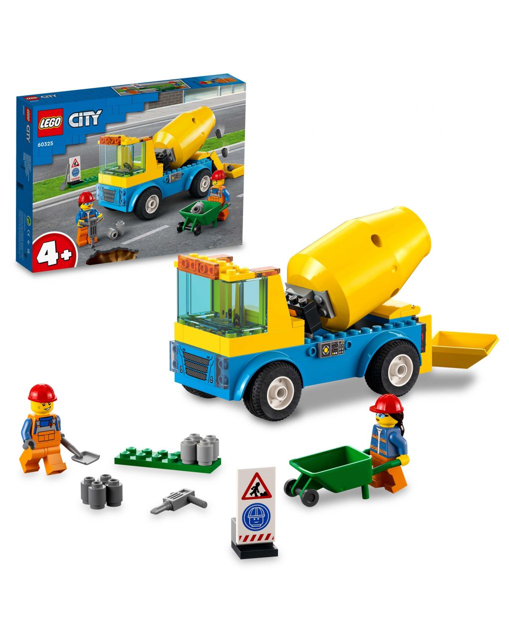 Lego city great vehicles μπετονιέρα 60325