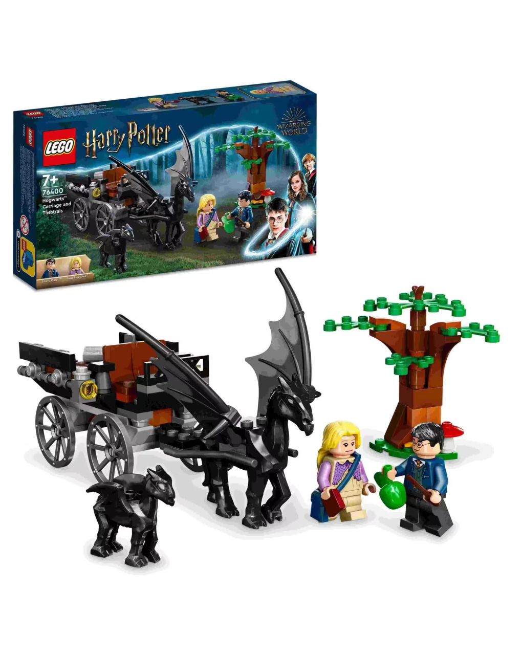 Lego harry potter άμαξα και θέστραλ του χόγκουαρτς™ 76400