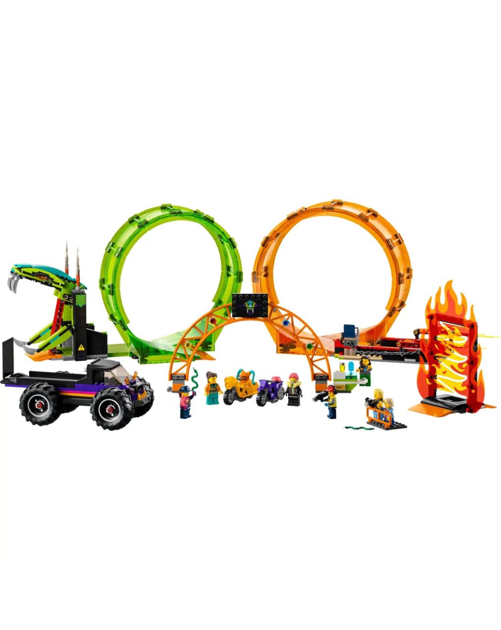 Lego city stuntz ακροβατική πίστα με δύο λουπ 60339 - Lego, Lego City