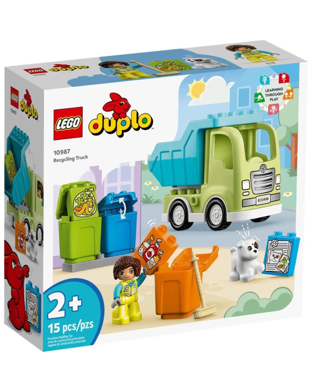 Lego duplo recycling truck 10987
