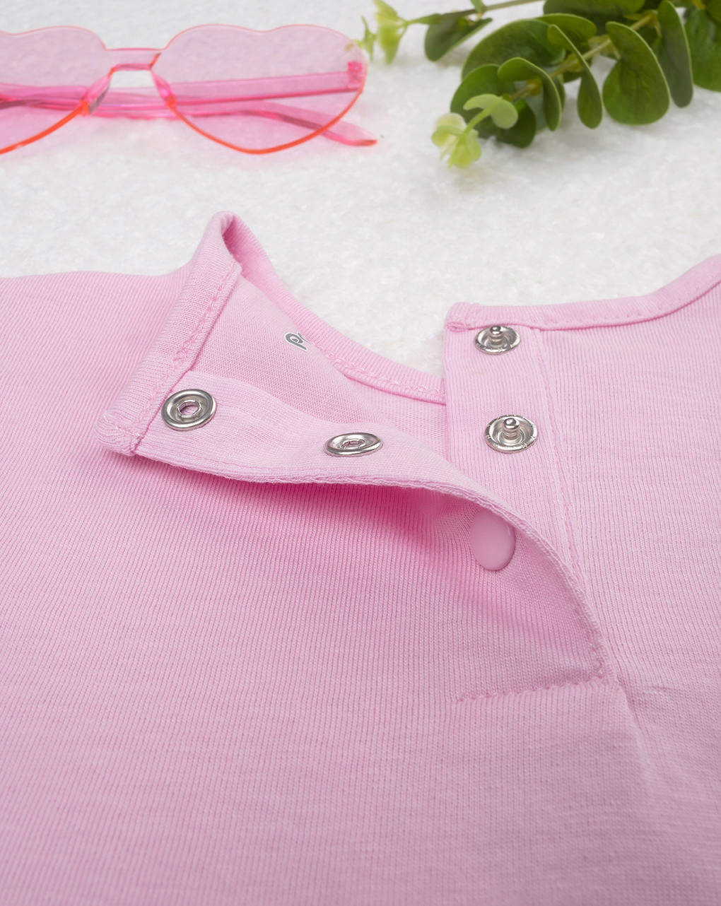 βρεφική μπλούζα ροζ με λαγουδάκια για κορίτσι - Prénatal
