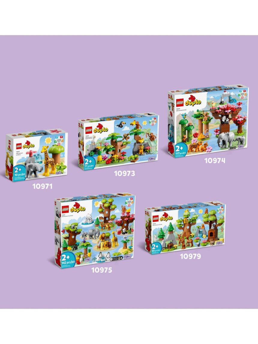 Lego duplo άγρια ζώα της αφρικής με playmat 10971 - LEGO DUPLO